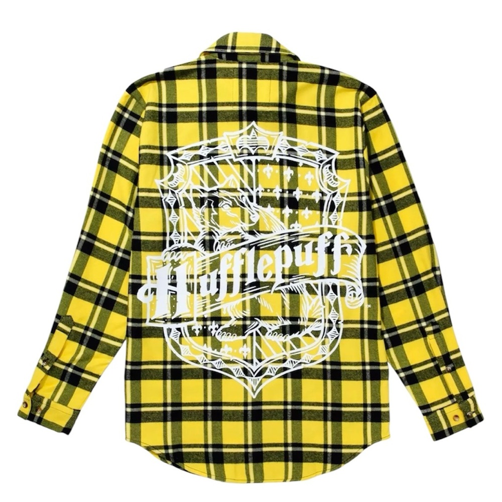EUC Cakeworthy Harry Potter Hufflepuff Women's Flannel Size 4X PLS READ BELOW